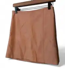 Free People Mini Skirt Size‎ 2 – Pink Peach A-Line High Waist Casual Boho Style