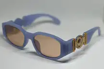 Costume UV 400 Light Purplish Blue Sunglasses