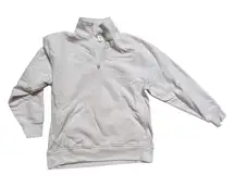 Athleta Women's Light Pink Half-Zip Sweatshirt