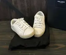 YSL wolly soft off white sneakers