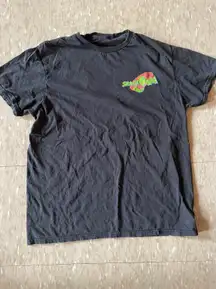 original space jam double sided black large t shirt good condition