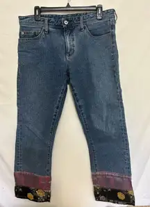 Anthropologie Pilcro and the Letterpress Slim Boyfriend Jean Size 30