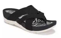 BARETRAPS | Women's Agatha Zebra Striped Slide Sandals