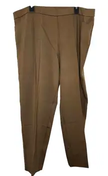 Susan Graver Regular Bi-Stretch Pull-On Slim Leg Ankle Pants Size 3X