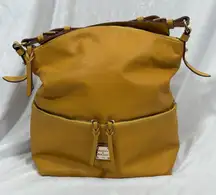 Dooney & Bourke Women's Dillen Large Mustard Yellow Hobo Bag