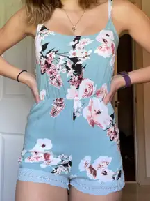 Pacsun Floral Romper
