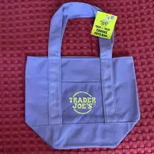 The Trader Joe's Mini Canvas Tote Bag in Halloween design
