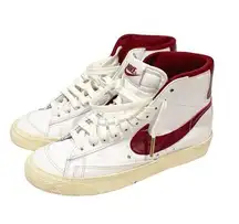 Nike  Woman’s Size 6 Blazer Mid '77 SE White Team Red Sneaker Athletic