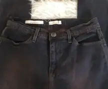 UO Silence + Noise high rise skinny twig jeans Bleached Black Women’s Size 27