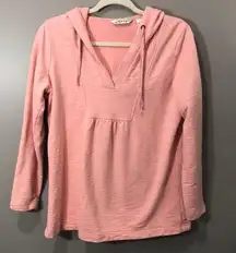 *LAST CHANCE* Orvis Small pink hooded pullover sweatshirt top