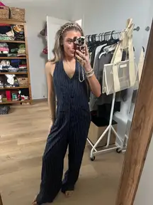 Amazon pinstripe jumpsuit