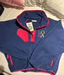 LORA Snap Fleece Xs