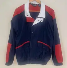 Vintage Christian Dior Ski Jacket 80s/90s Retro Colorblock Windbreaker M
