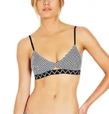 Tigerlily Ozlem Striped Bikini Top‎ nwot
