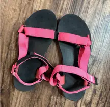 Victorias Secret PINK Festival Beach Adjustable Strap Sandals Sz L 9-10