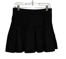 Hesperus Pleated Mini Skirt Large Black Schoolgirl Academia