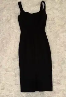 NWOT Dress The Population Sloane Sleeveless Sheath Black Dress sz XS