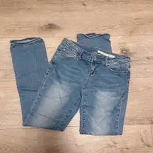 Women's Skinny Blue Jeans