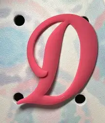 Alphabet BOGG BAG Inspired Decor Letter “D” - #170