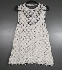 NWOT  X Urban Outfitters Crochet  Swim Cover Up/ Tank Top