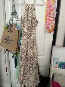 Animal Print Beach Cover Up