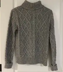 Cotton On Turtleneck Knit Sweater Grey XS