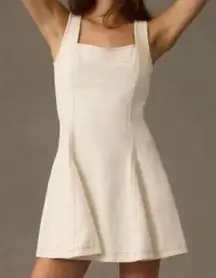 En Saison Palisades Cotton Mini Dress Sleeveless Square Neck Anthropologie Large