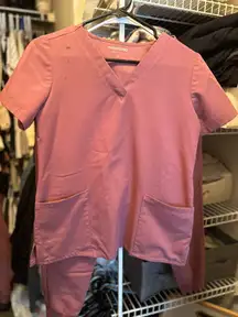 Mandala Pink Scrub Set