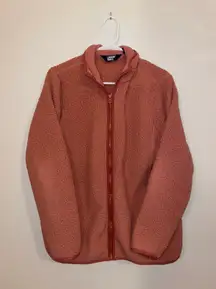 Lands End Fleece Zip Up Jacket