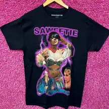 Saweetie High Maintenance Album Collage Atlanta Rap Tee M