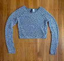 Black & White Spotted Sweater