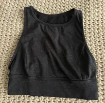 JoyLab Longline Sports Bra Target black crop top 