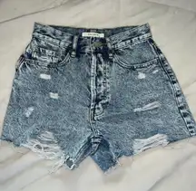 PacSun Jean Shorts Ultra High Rise