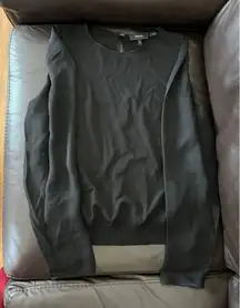 Theory Long Sleeve Shirt - Black‎ - Size Medium