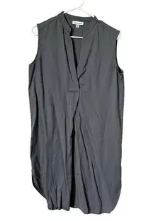 Prologue gray sheath dress sleeveless top classic style stunning professional