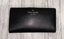 Womens Kate Spade Black Wallet