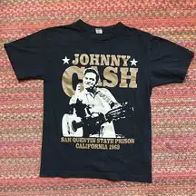 JOHNNY CASH STATE PRISON MUSIC TEE