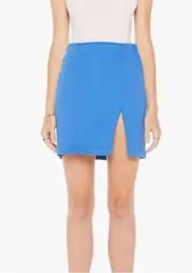 Mother The Slide Splitter Mini Skirt
