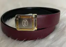 💯Authentic Cartier Leather belt🍀