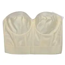 Dominique Noemi Strapless Longline Ivory Bridal Bra - Size 32F Style 6377