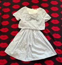 Bonne Chance Collections Floral Two Piece Like Dress A