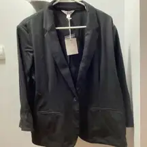 LC Lauren Conrad Elegant Black Women's Blazer