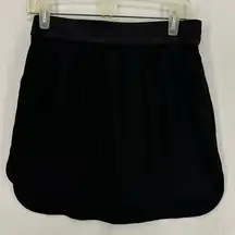 Victoria Secret Mini Skirt With Pockets Size 6 Black