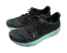 Brooks Hyperion Tempo 1 Womens 10.5 Shoes Road Race Speed Distance Trainer Black