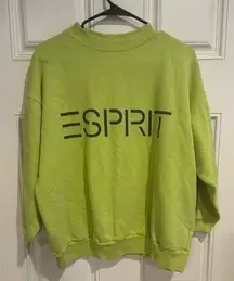 Vintage Esprit sweatshirt from 1990s - size small