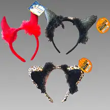 🎃*NWT* 3pc Halloween Headband Set