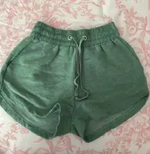 H&M Green Comfy Shorts