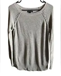 American Eagle  Lightweight Gray Sweater