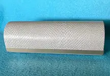 JIMMY CHOO snakeskin faux leather gold beige white magnetic closure case NEW