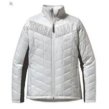 Patagonia City Scamper Lightweight Quilted‎ Puffer Jacket Tailored Grey Size XS